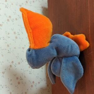 TY Beanie Baby Scoop Platypus 1996 flaws on tags collection fun unique plush